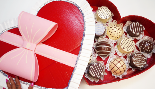 Make a Giant Valentine Chocolate Box