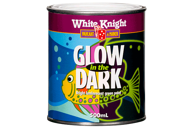 White Knight® Glow in the Dark Paint
