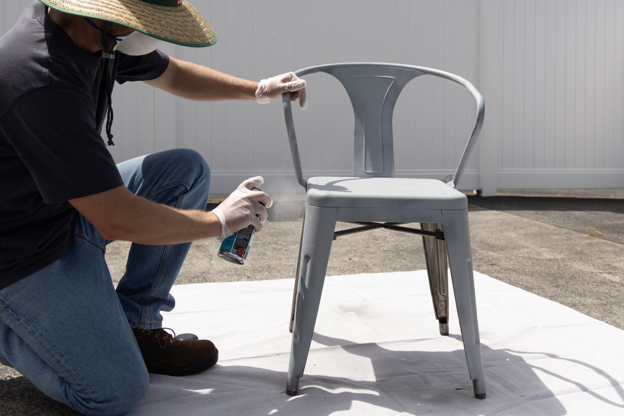 How to Paint Metal Outdoor Furniture and Protect It from Rust